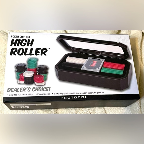Poker Chip Set High Roller - Picture 1 of 2